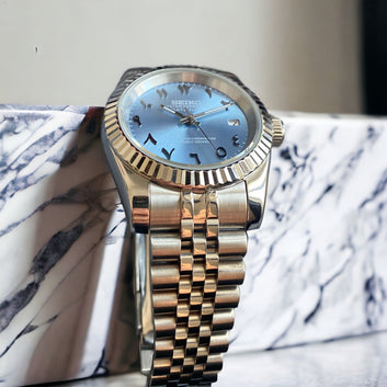 DATEJUST | ARABIC | BLEU / BLEU ICE