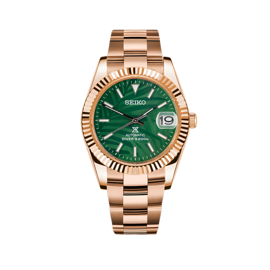 DATEJUST | OR ROSE | PALMIER